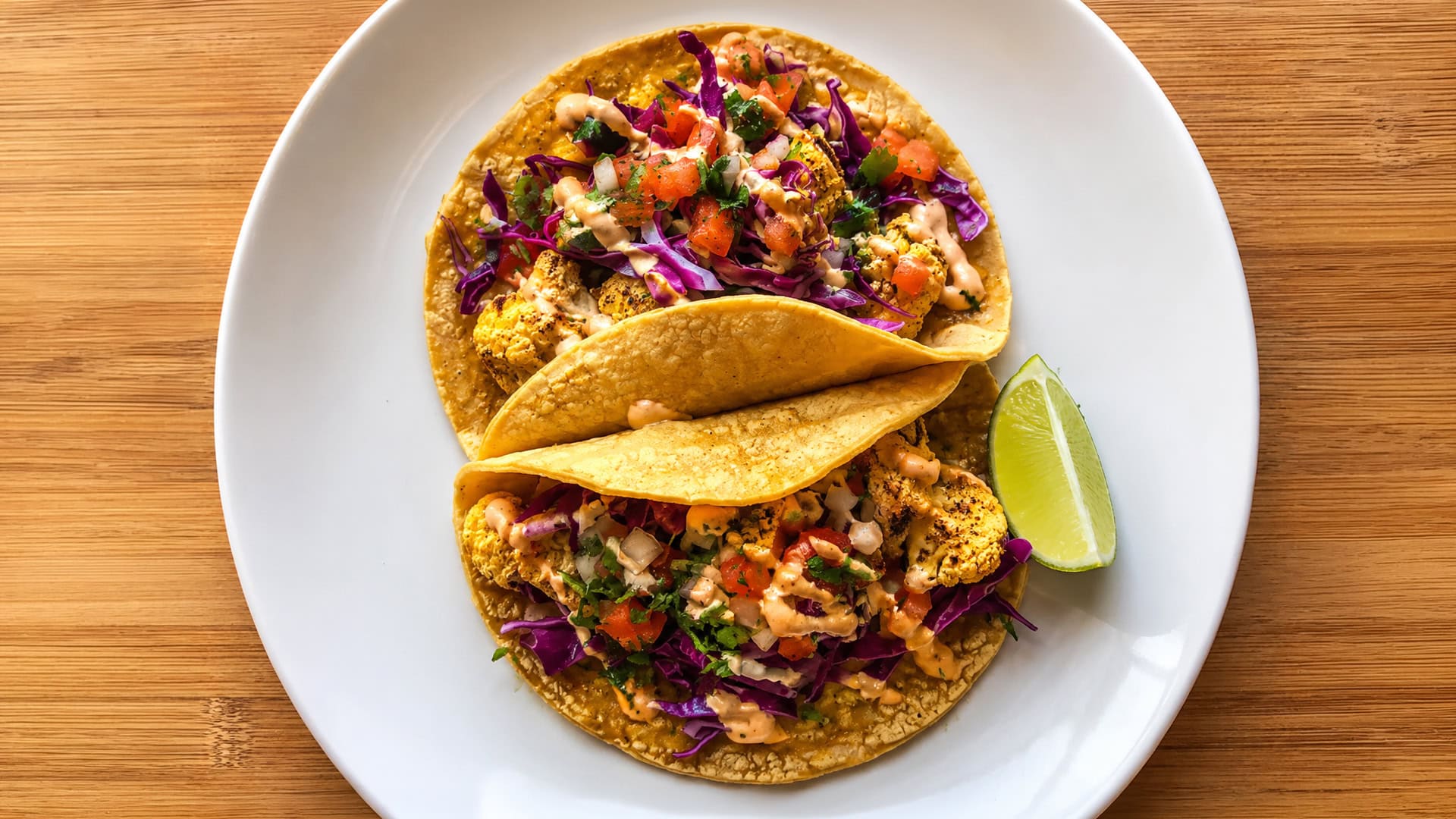 TACOS DE COLIFLOR