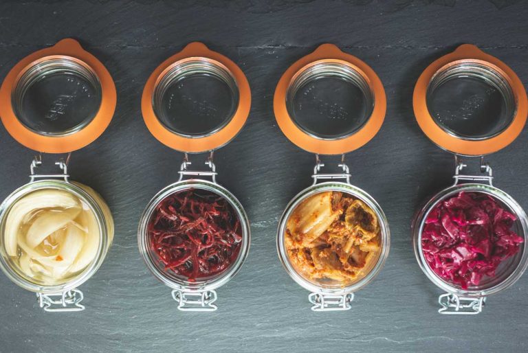Alimentos con probióticos